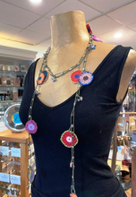 Load image into Gallery viewer, "Oya" Embroidered Lanyard